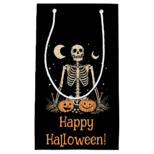 Halloween Skeleton Small Gift Bag