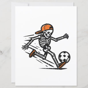 Halloween Skeleton Soccer Football Costume Men