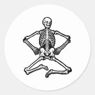 Halloween Skeleton Stickers
