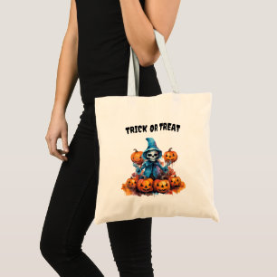 Halloween Skeleton Tote Bag