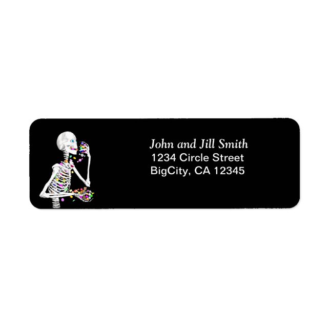 Halloween Skeleton Treats (Front)