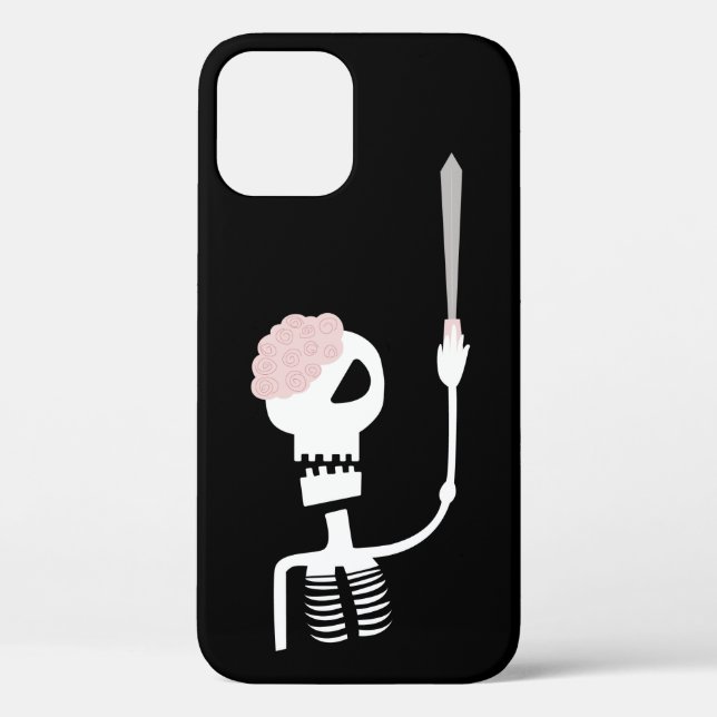 Halloween skeleton with a sword  Case-Mate iPhone case (Back)
