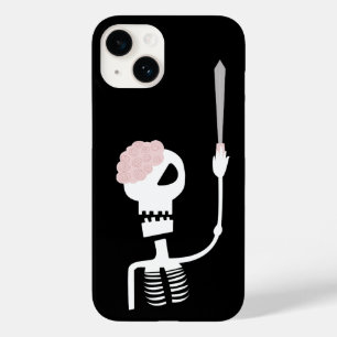 Halloween skeleton with a sword Case-Mate iPhone 14 case