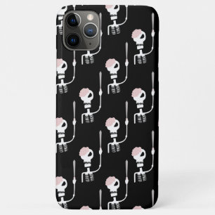 Halloween skeleton with a sword iPhone 11 pro max case