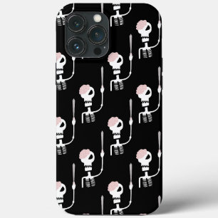 Halloween skeleton with a sword iPhone 13 pro max case