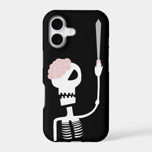 Halloween Skeleton with Sword (Back)