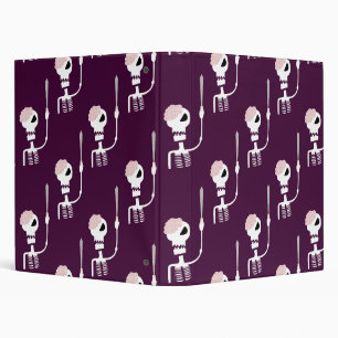 Halloween Skeleton with Sword Binder