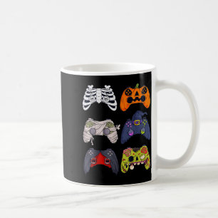 Halloween Skeleton Zombie Gaming Controllers Mummy Coffee Mug