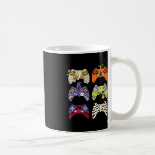 Halloween Skeleton Zombie Gaming Controllers Mummy Coffee Mug