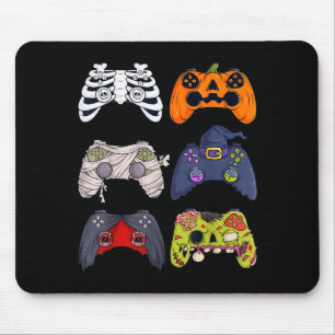 Halloween Skeleton Zombie Gaming Controllers Mummy Mouse Pad
