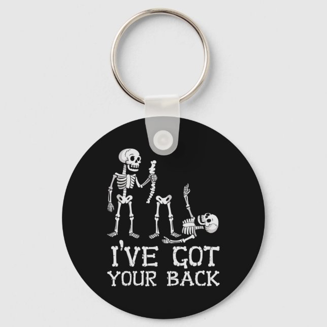 Halloween Skeletons Ive Got Your Ck Costume Men Wo Keychain (Front)