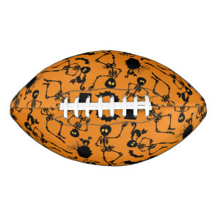 Halloween Skeletons Macabre Dance Football