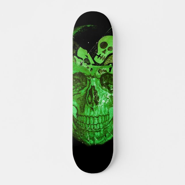 Halloween Skull #3 Skateboard (Front)