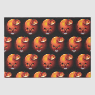 Halloween Skull and Pumpkin Tissue Paper