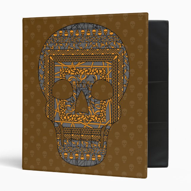 Halloween Skull Binder (Front/Inside)
