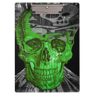 Halloween Skull Clipboard