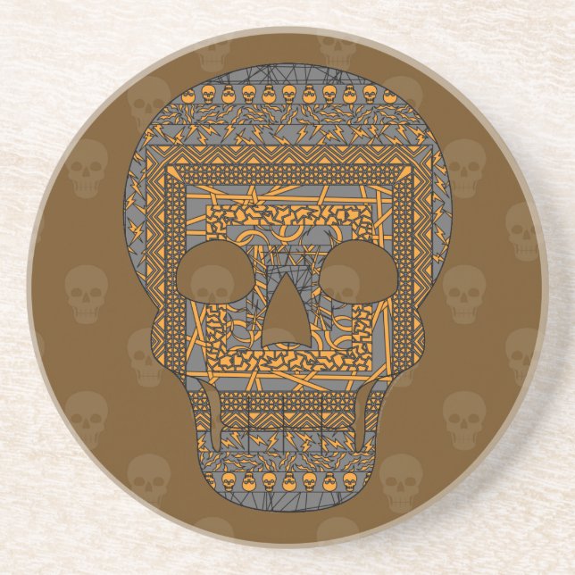 Halloween Skull Coaster (Front)