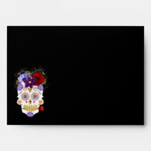 Halloween Skull Envelope
