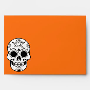 Halloween Skull Envelope