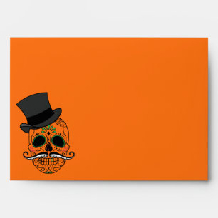 Halloween Skull Envelope