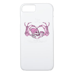 Halloween Skull Heart Hands Skeleton Beanie Design Case-Mate iPhone Case