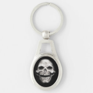 Halloween Skull Keychain