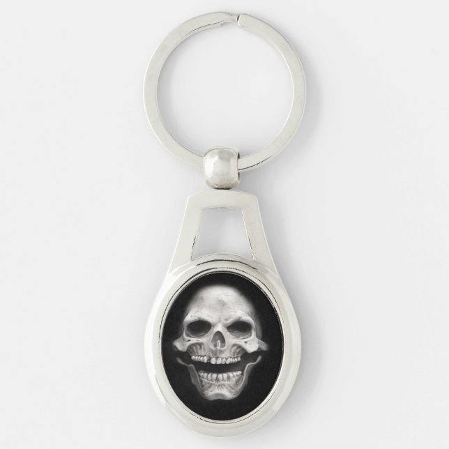 Halloween Skull Keychain (Front)