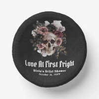 Halloween Skull Love At First Fright Bridal Shower