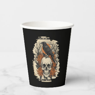 Halloween Skull Paper Cups