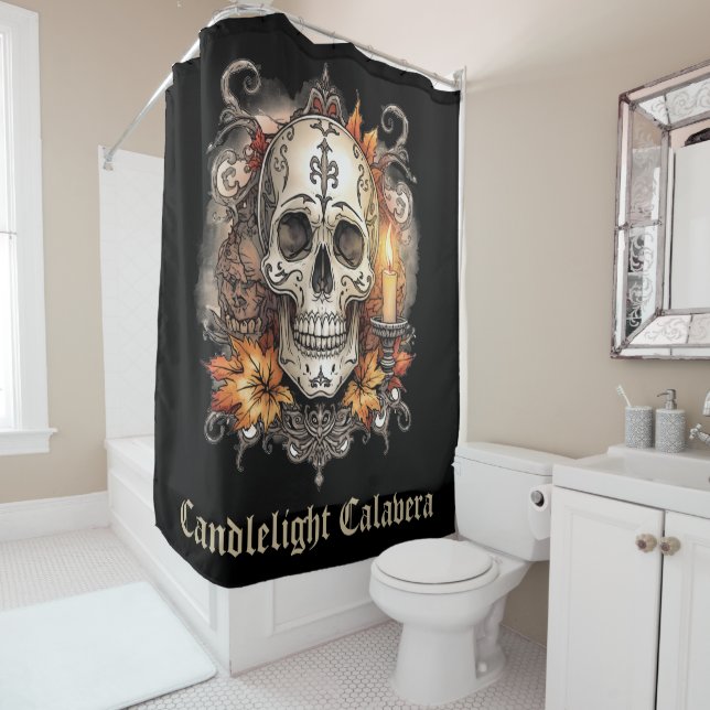 Halloween,Skull Pattern, Candlelight Calavera (In Situ)