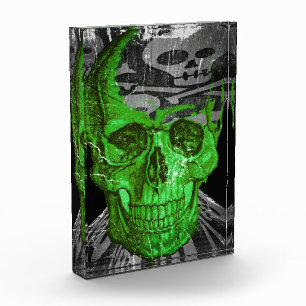 Halloween Skull Photo Block