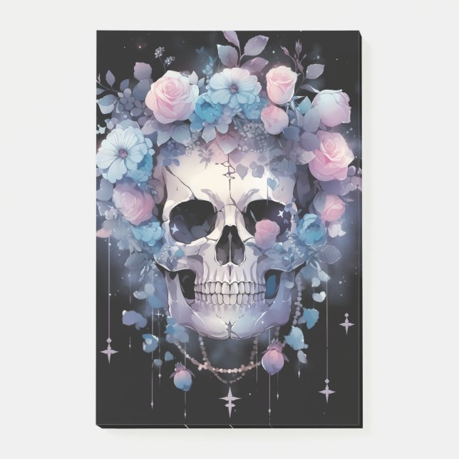 Halloween Skull Post-it Notes (Front)