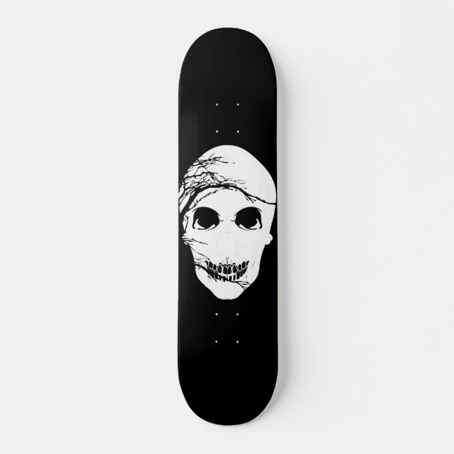 Halloween Skull Skateboard (Front)