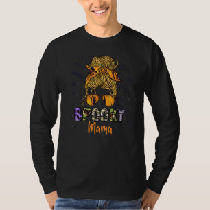 Halloween Skull Witchy Mama Witch Mom Spooky Spook T-Shirt