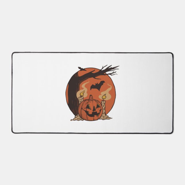 halloween sleep desk mat (Front)