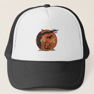 halloween sleep trucker hat