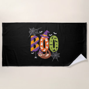 Halloween Sloth Boo Lazy Essential T-Shirt Beach Towel