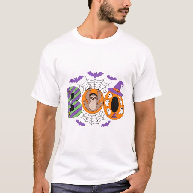 Halloween Sloth Cute Essential T-Shirt (Front)