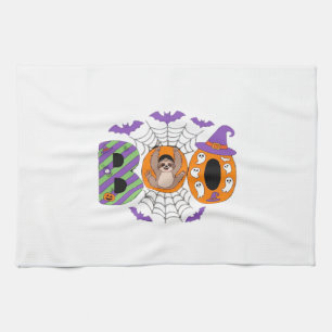 Halloween Sloth Cute Essential T-Shirt Kitchen Towel