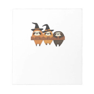 Halloween Sloth Essential T-Shirt Notepad