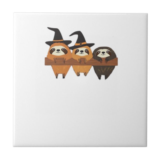 Halloween Sloth Essential T-Shirt Tile (Front)