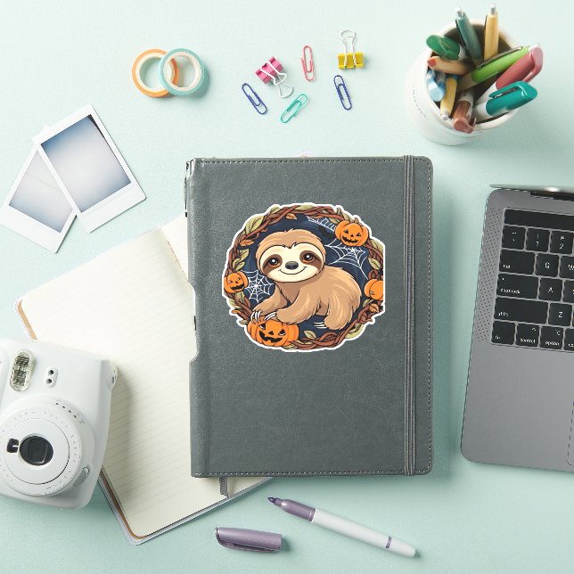 Halloween, Sloth, October 31st, Thanksgiving Class (iPad Cover)