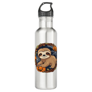 Halloween, Sloth, October 31st, Thanksgiving Class 710 Ml Water Bottle