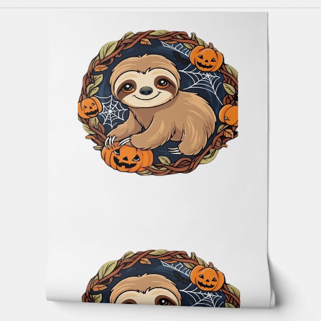 Halloween, Sloth, October 31st, Thanksgiving Class Wallpaper (Unrolling)
