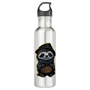 Halloween sloth Oversized T-Shirt 710 Ml Water Bottle