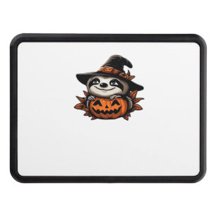 Halloween Sloth Pumpkin Festivity Classic T-Shirt Trailer Hitch Cover