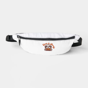Halloween Sloth Slow and Spooky Cute Sloth Pumpkin Fanny Pack