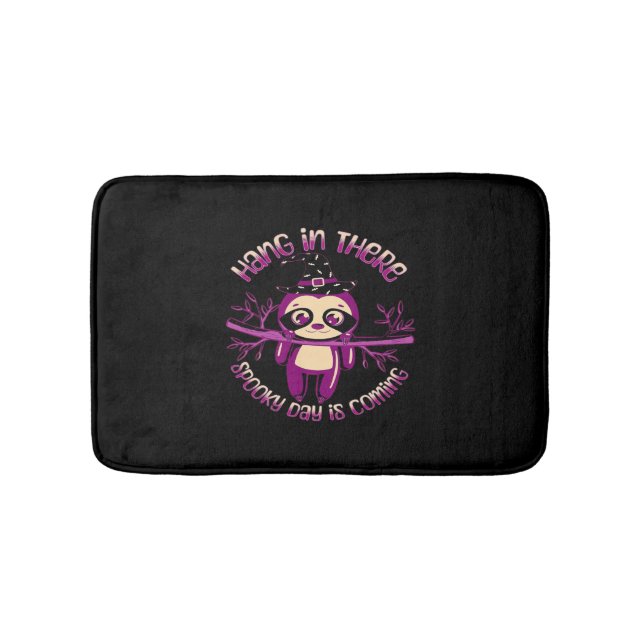 Halloween Sloth (ver.1) Classic T-Shirt Bath Mat (Front)