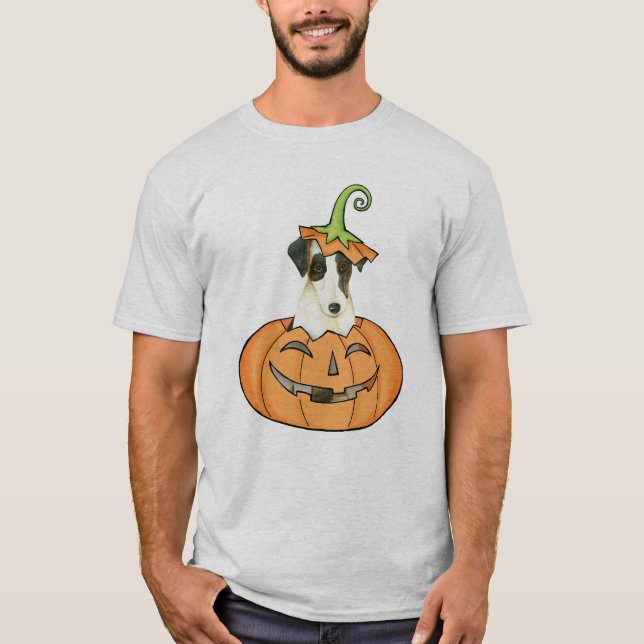 Halloween Smooth Fox Terrier T-Shirt (Front)