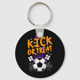 Halloween Soccer Kick Or Treat Footbyll Costume Bo Keychain